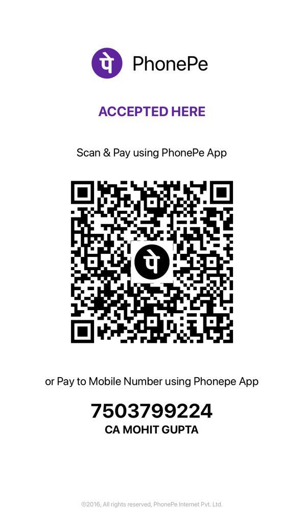 Mohit R Gupta & Associates Official UPI QR Code